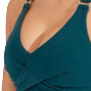 Buffbunny Candy wrap teal sports bra